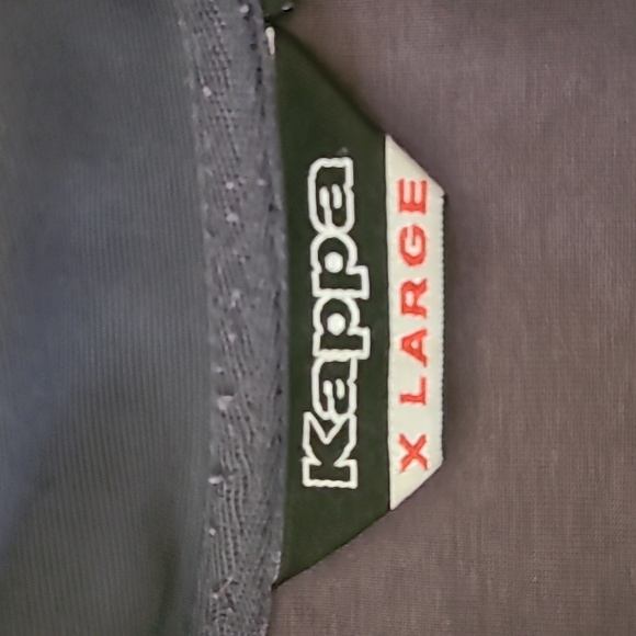 Kappa men's size XL (fits like a large) zip up sweater/jacket - Picture 3 of 7